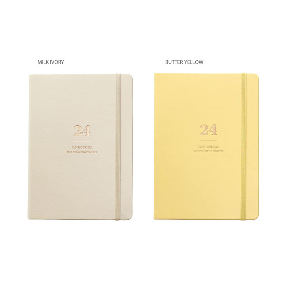 Colors - O-check 2024 Mon Journal A5 Dated Weekly Diary Planner