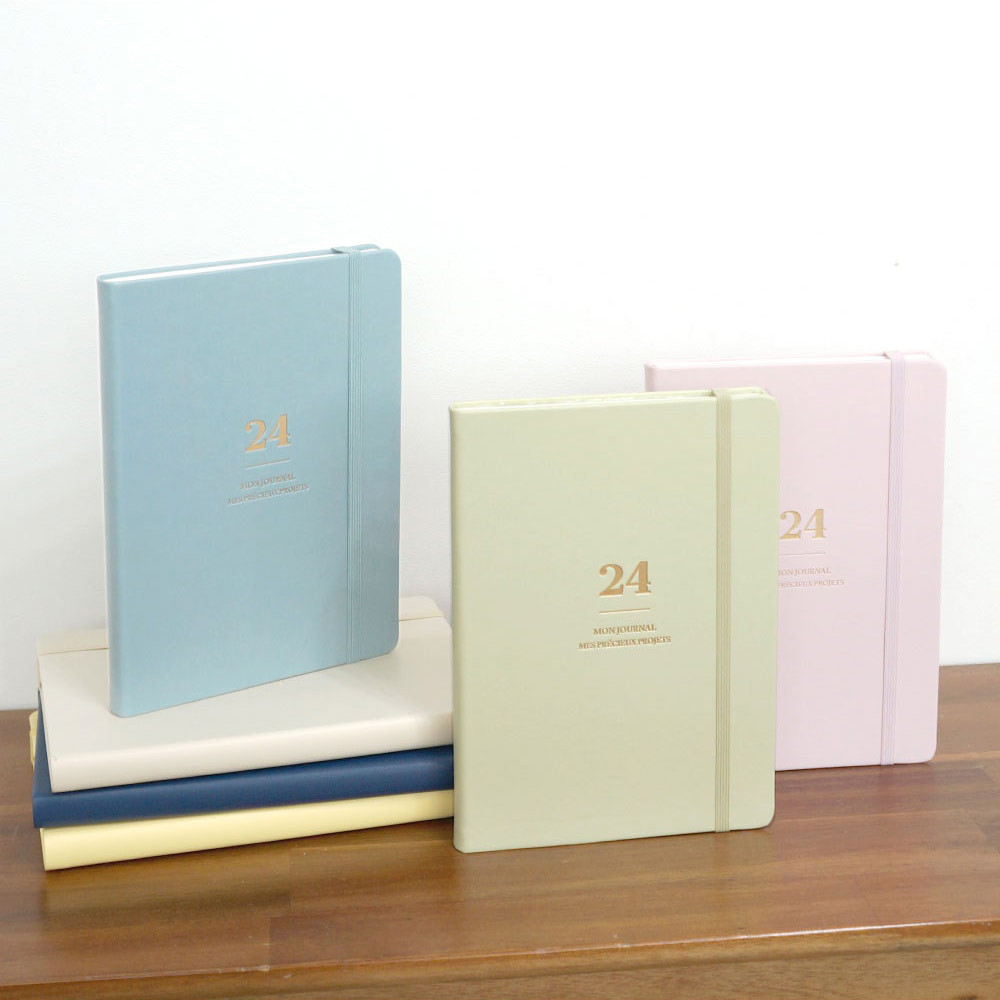 O-check Journal 2024 A5 Dated Weekly Diary Agenda