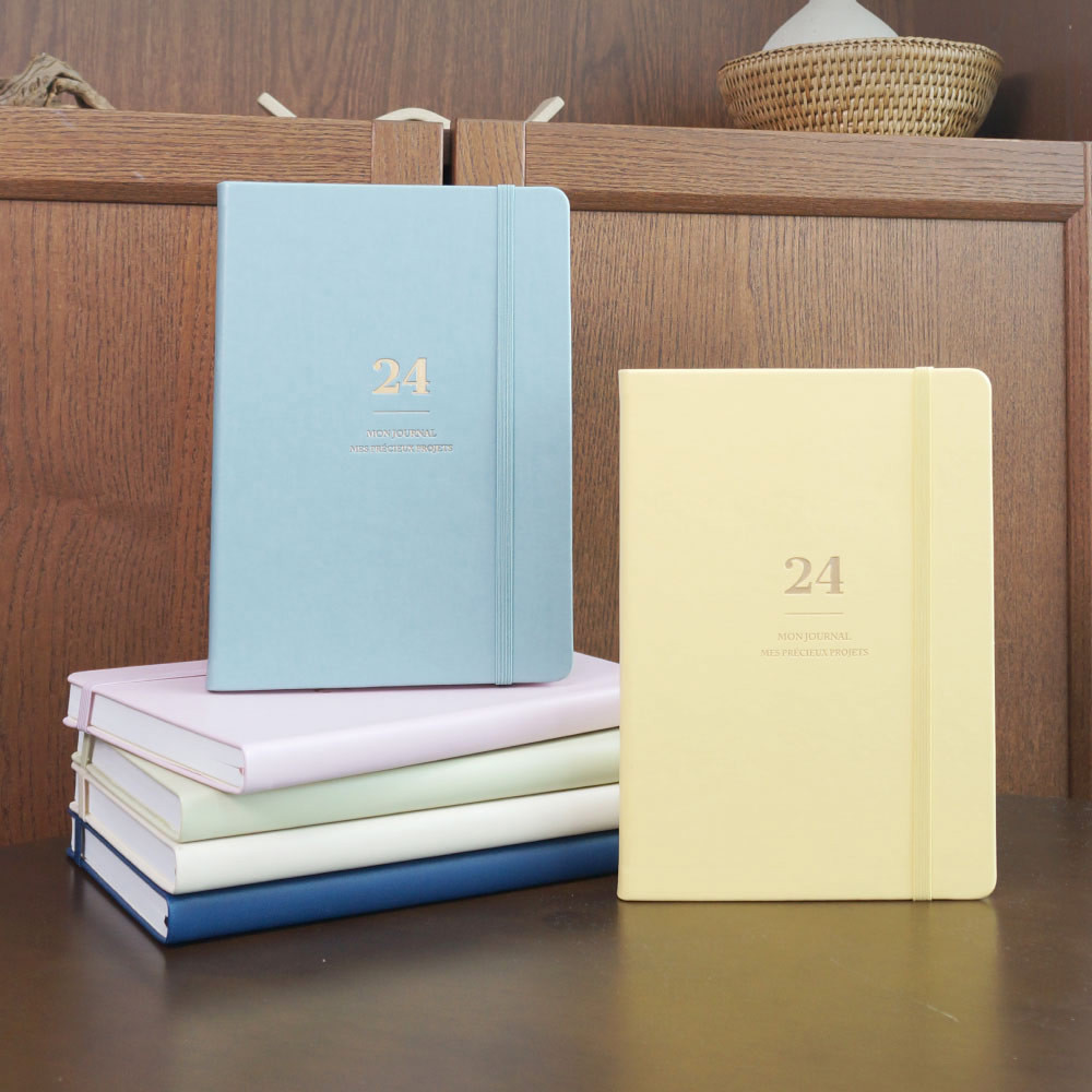 O-check 2024 Mon Journal A5 Dated Weekly Diary Planner