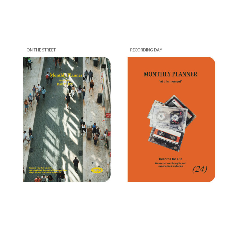 options - O-check 2024 Compact B6 Dated Monthly Diary Planner