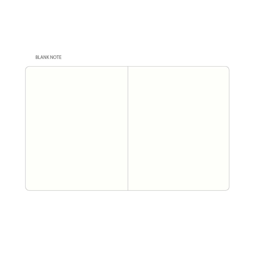 Blank note - 2024 Making Memory Small Wide Dated Monthly Planner Agenda