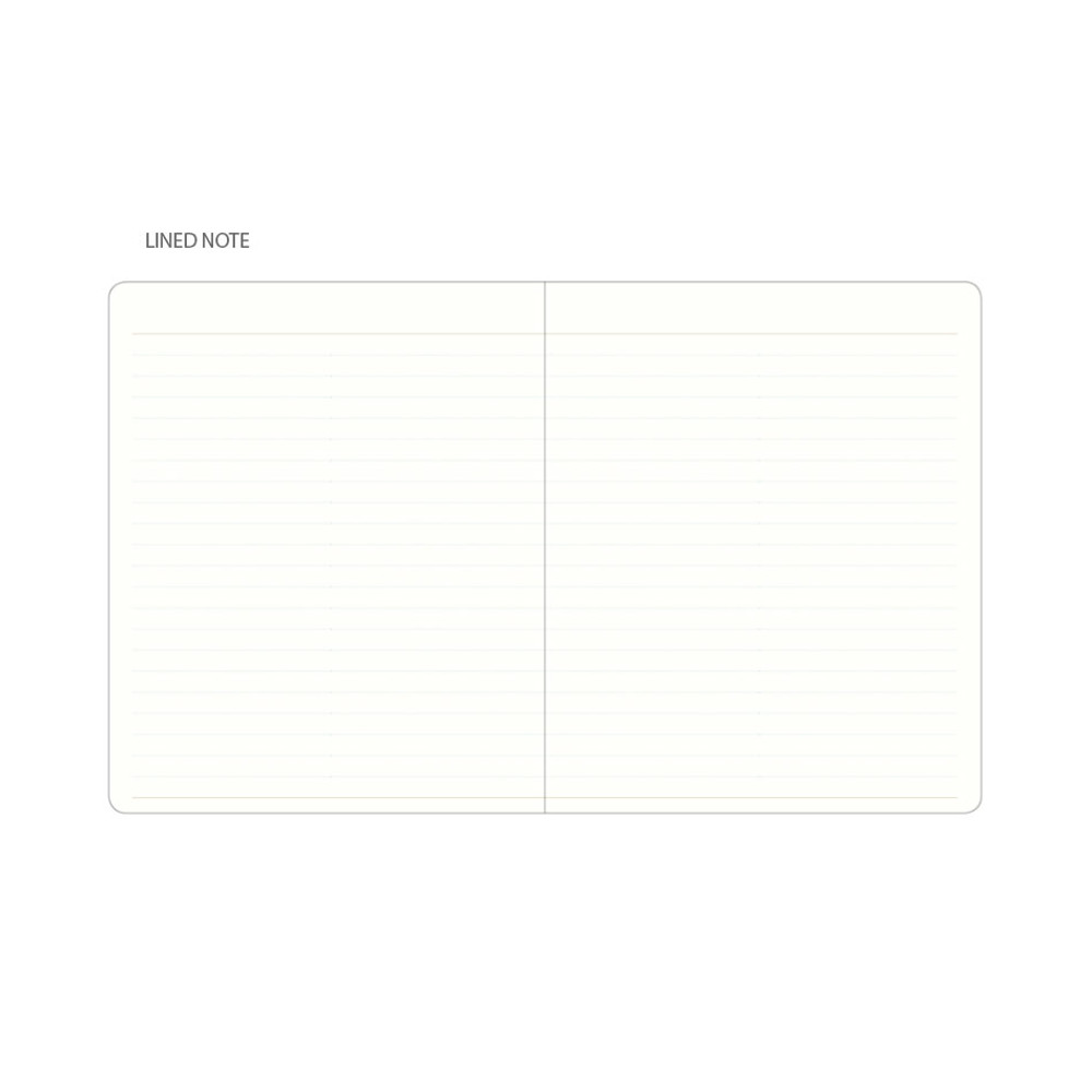 Lined note - 2024 Making Memory Small Wide Dated Monthly Planner Agenda