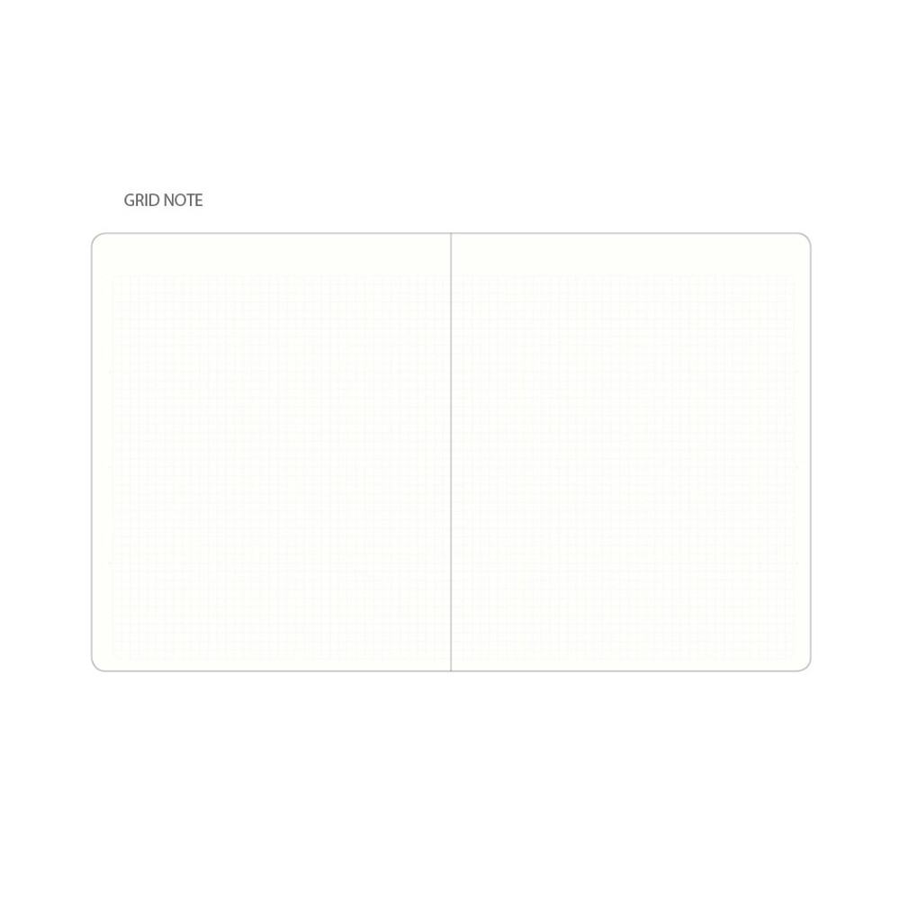 Grid note - 2024 Making Memory Small Wide Dated Monthly Planner Agenda