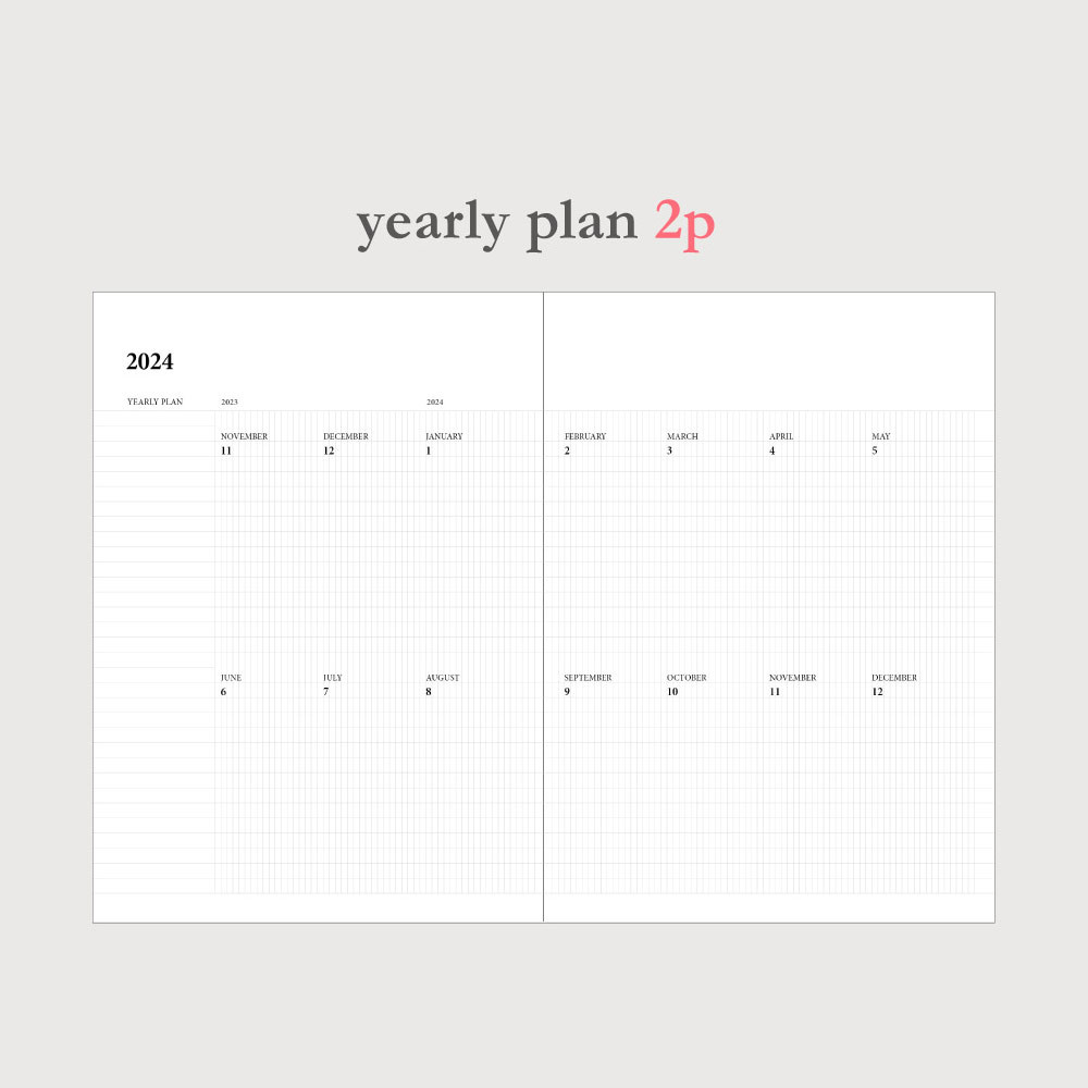A5 - Agenda Planner