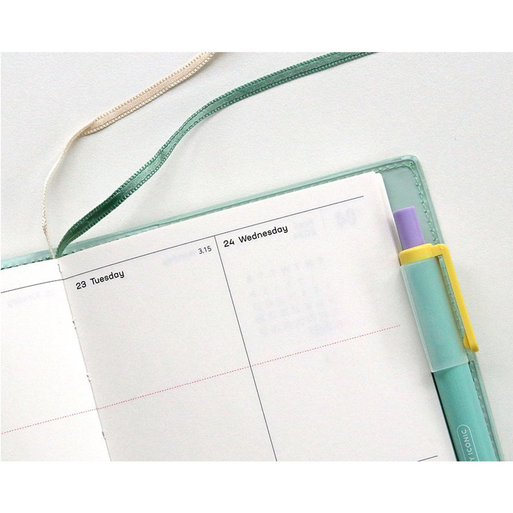 Iconic 2024 Simple Small Dated Weekly Planner Diary
