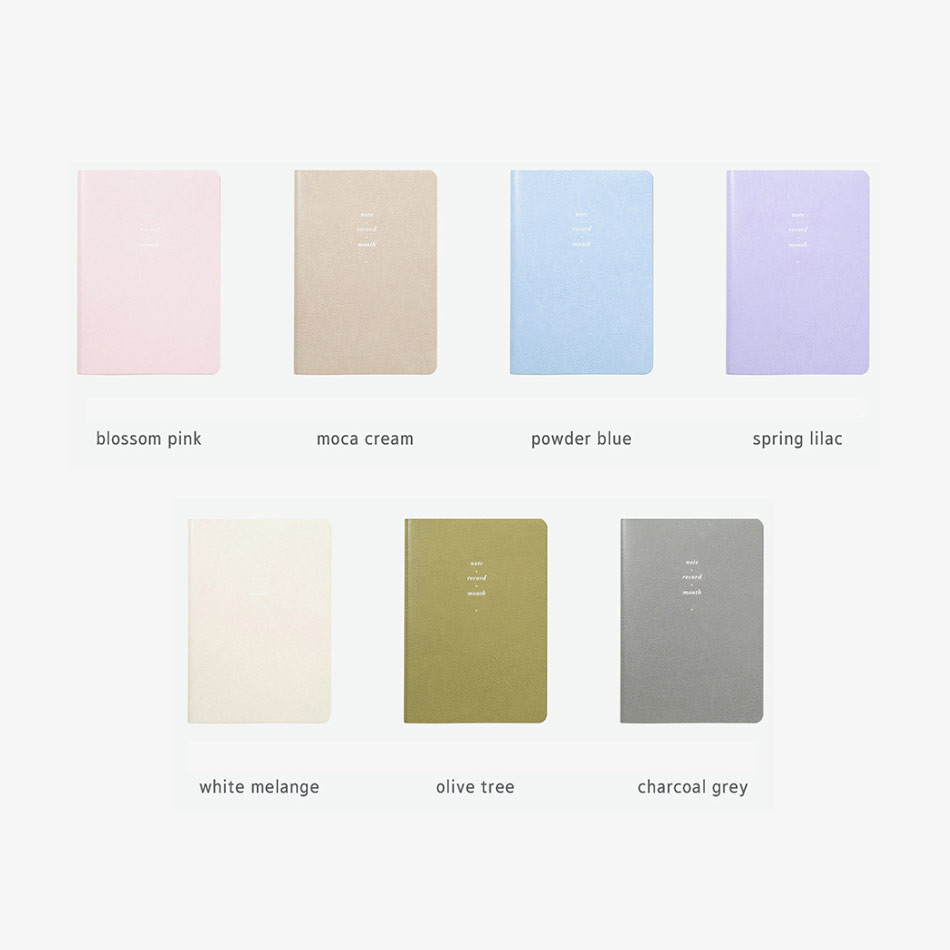 2024 Notable Memory Slim B6 Dated Monthly Planner Agenda