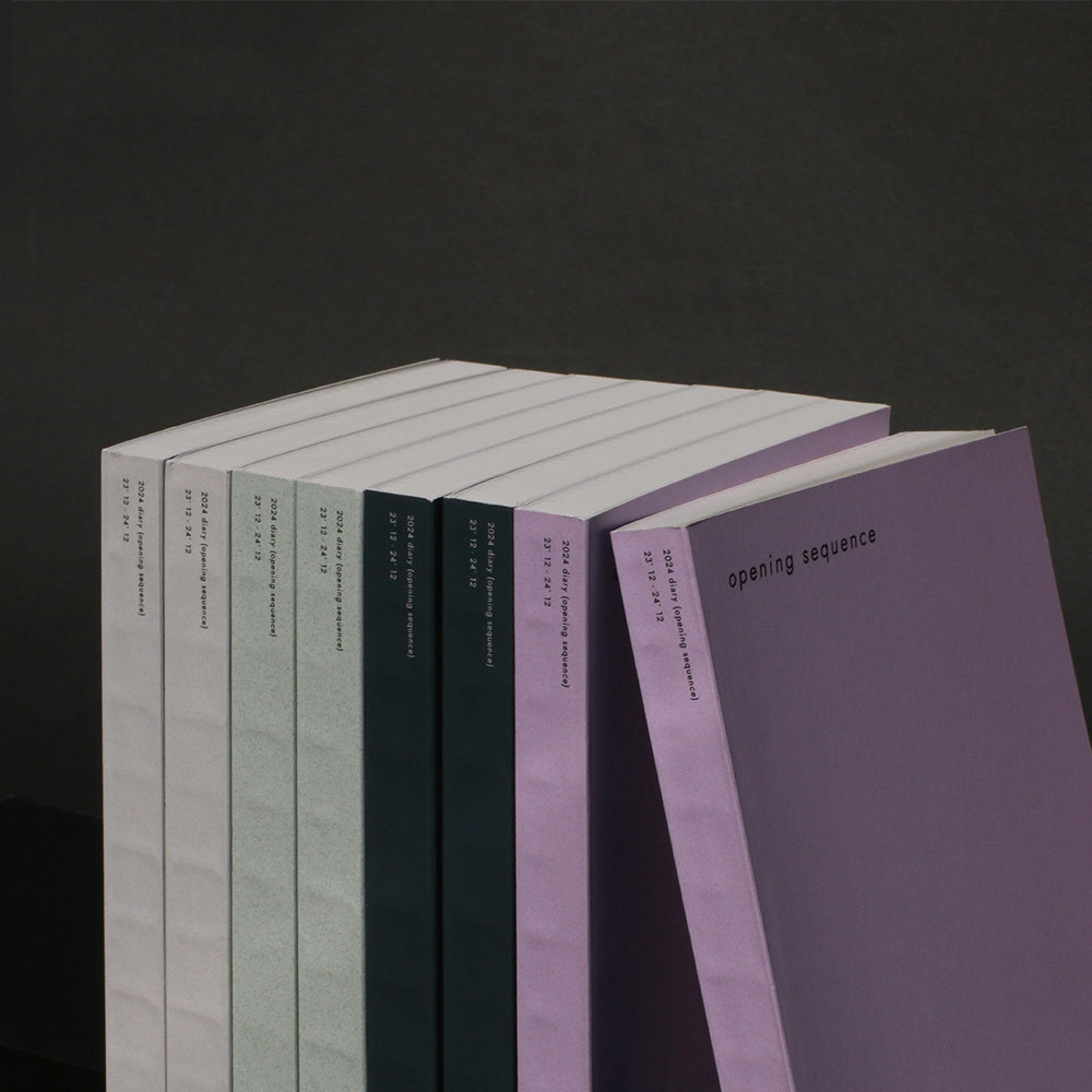 2024 Opening Sequence B6 Dated Weekly Diary Planner
