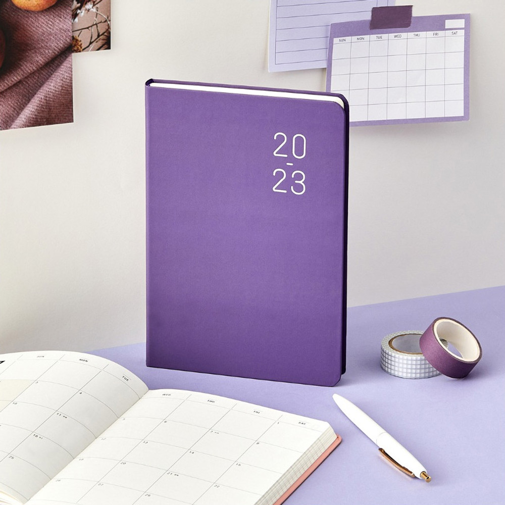 Violet - 2023 Basic B6 Dated Weekly Planner Diary