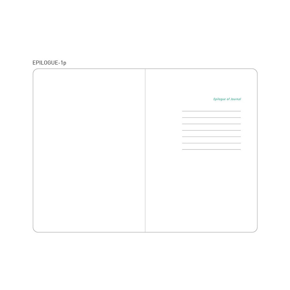 Epilogue - 2024 Travelers Dated Daily Diary Journal
