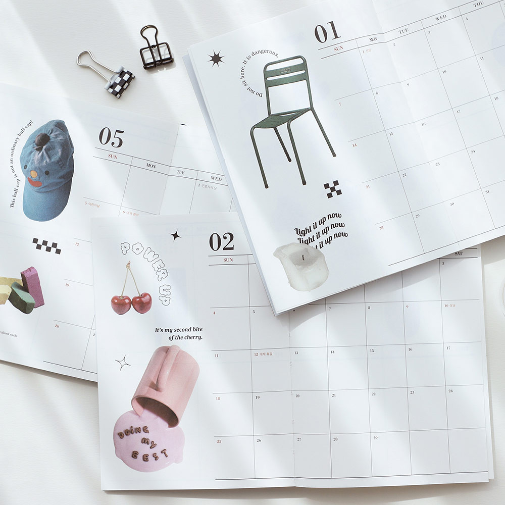 Monthly plan - 2024 Moderato Vintage Object B6 Dated Weekly Diary