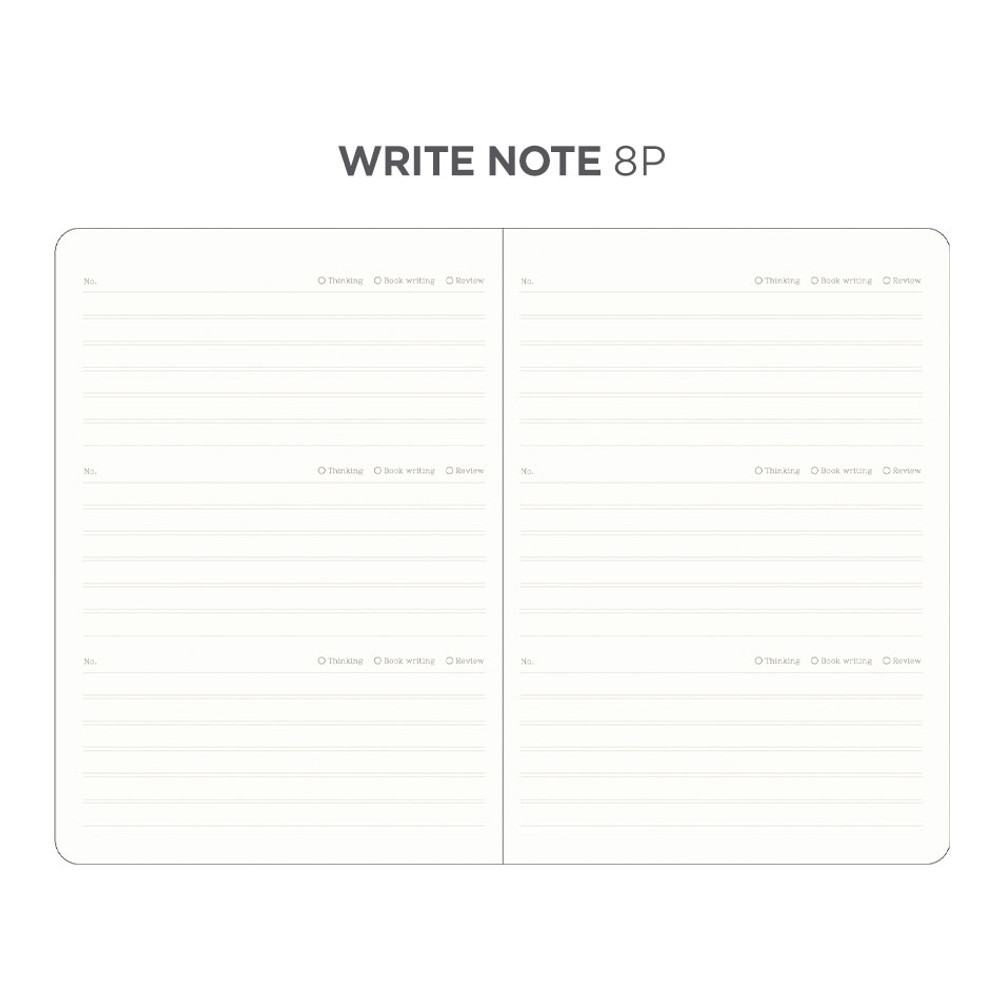 Write note - 2024 Dot Your Day Dated B6 Weekly Planner Diary