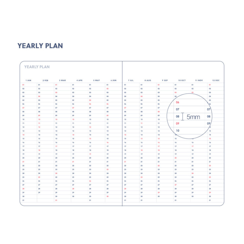 Iconic 2024 Everyday Life B6 Dated Weekly Planner Diary