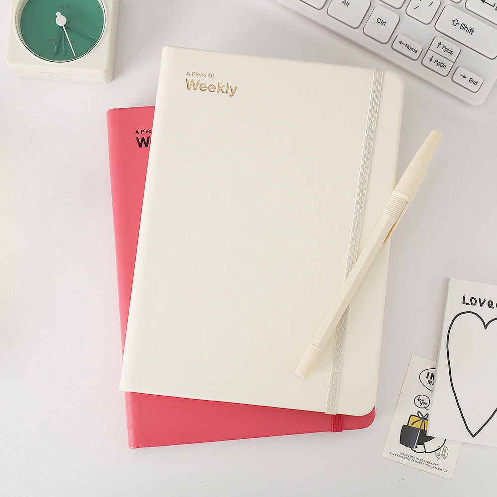 2024 A Piece of Basic B6 Dated Weekly Diary Planner