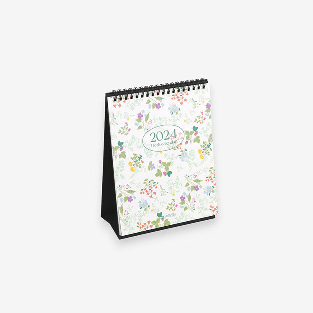 2024 Pattern Monthly Standing Flip Desk Calendar