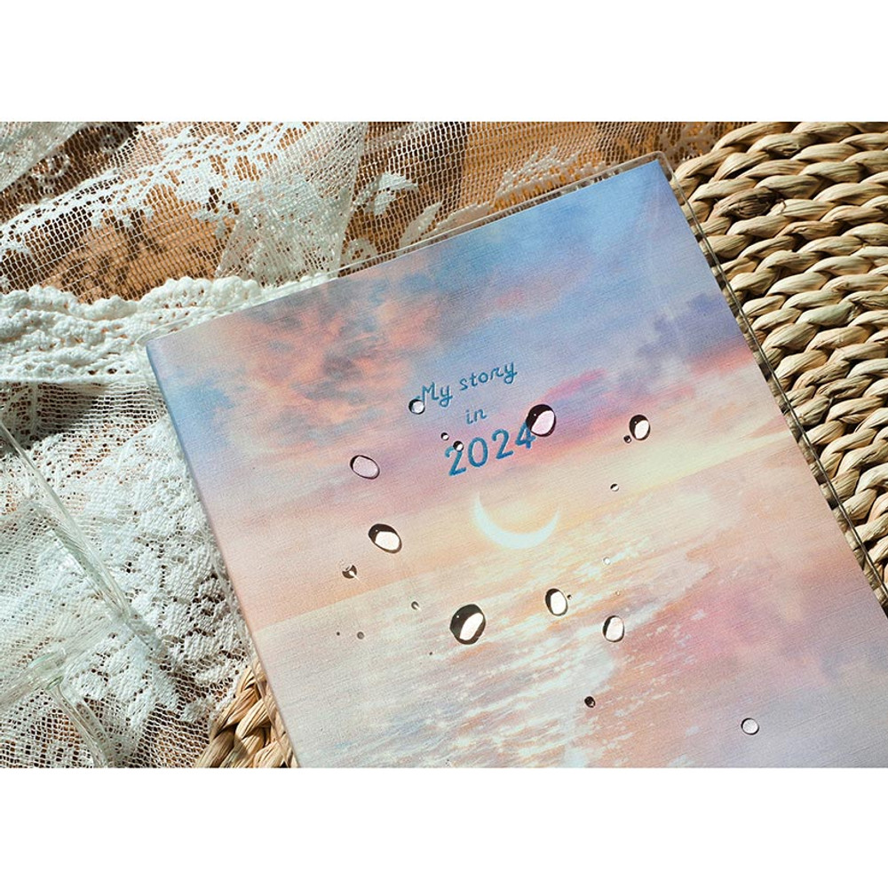 Clear PVC cover - 2024 My Story A5 Dated Weekly Planner Diary