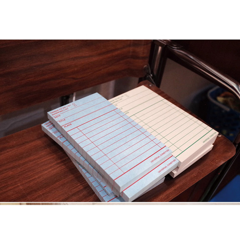 Universal Condition Color list To Do Shopping Checklist Notepad