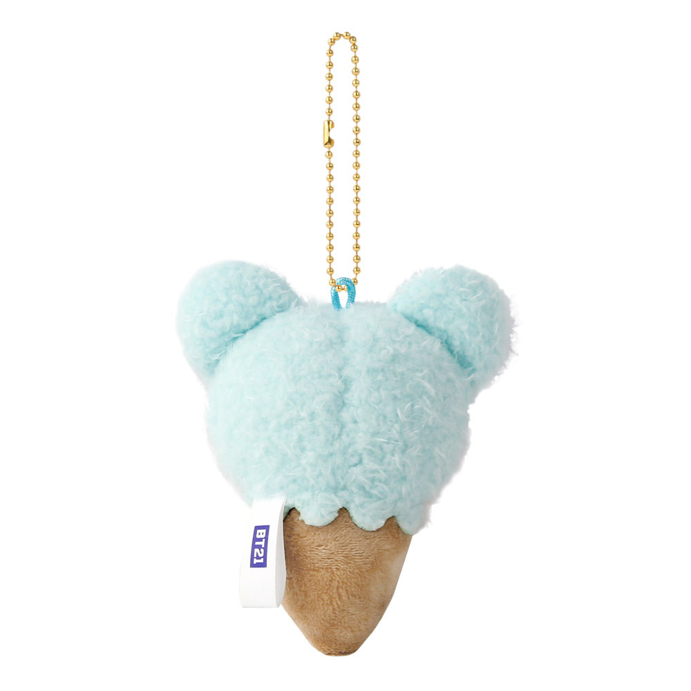 BT21 Minini KOYA Ice Cream Plush Keyring Keyclip