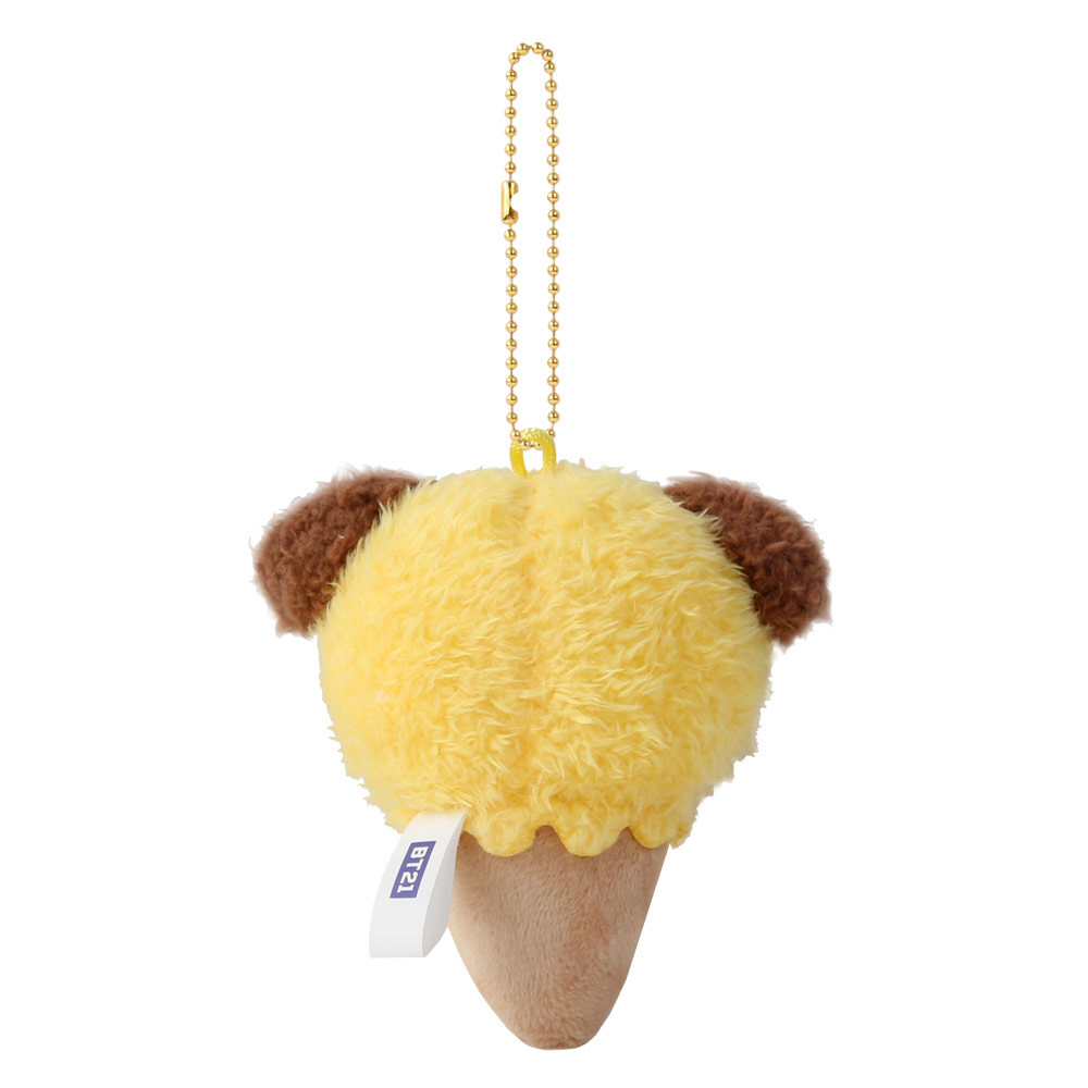 BT21 Minini Chimmy Ice Cream Plush Keyring Keyclip