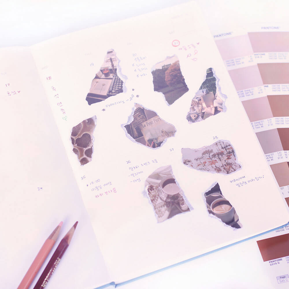 usage example of Appree Beige Memory Mood Sticker Pack