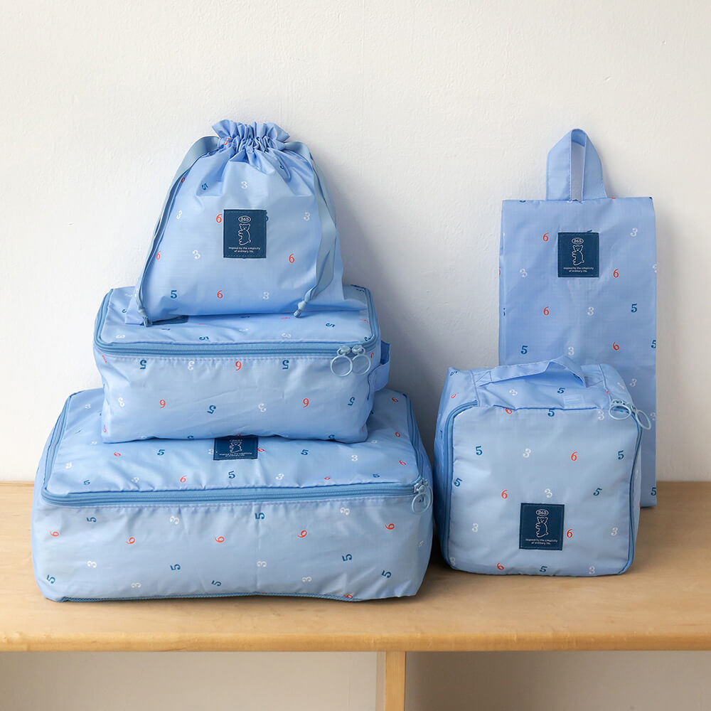 Romane Pattern 365 Travel Luggage Packing Cubes Set