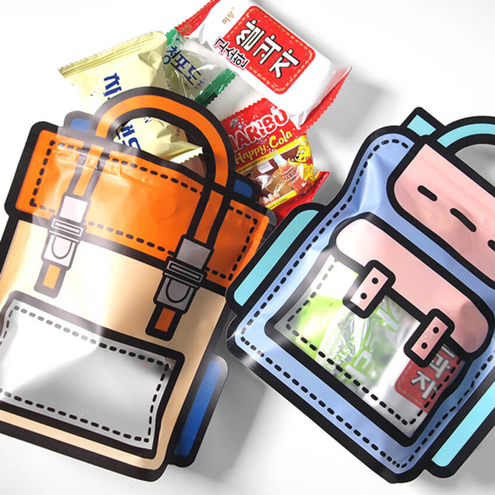 Usage example of 2Young Colorful School Backpack Handle Zipper Bag Set