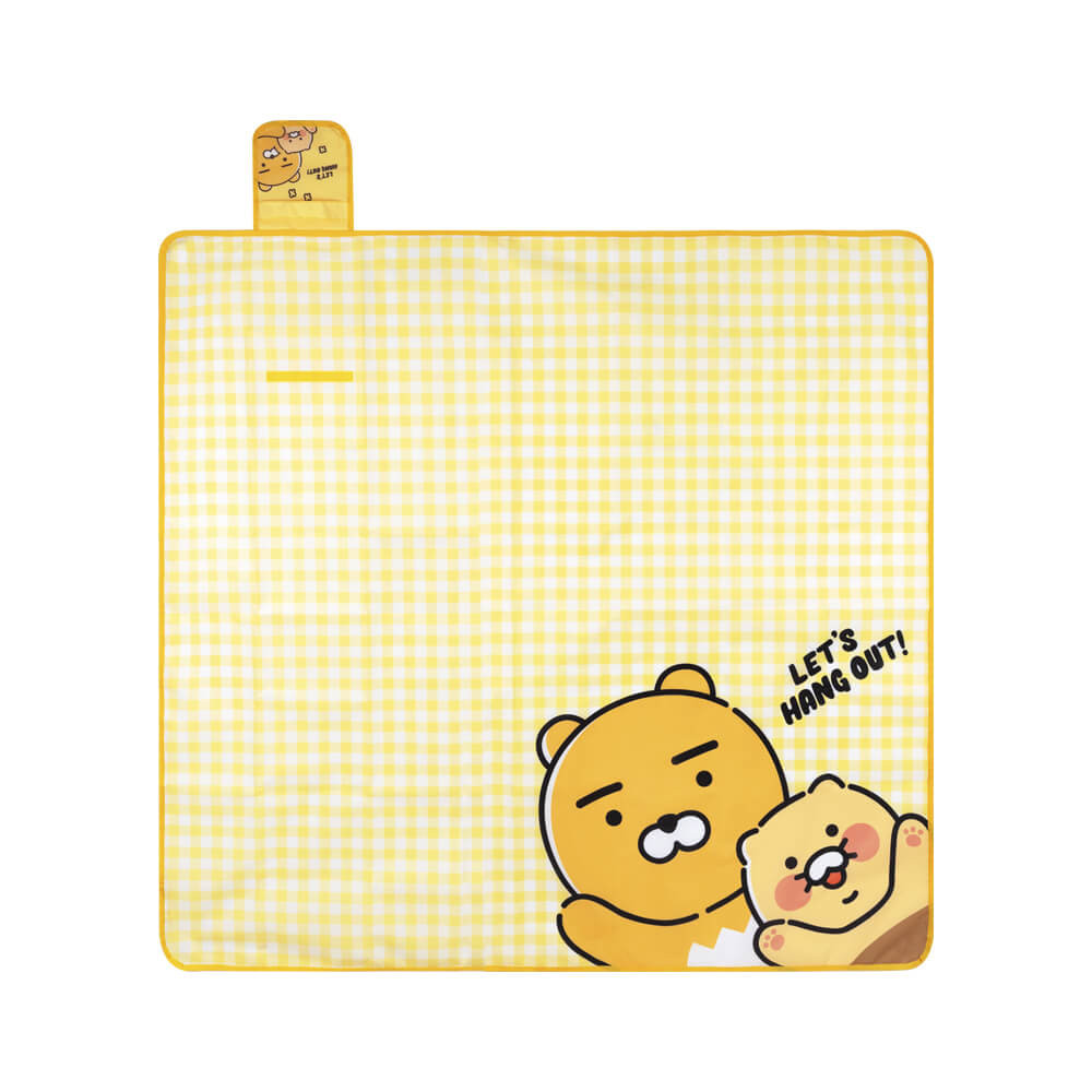 Kakao Friends Ryan & Choonsik Foldable Picnic Mat Blanket