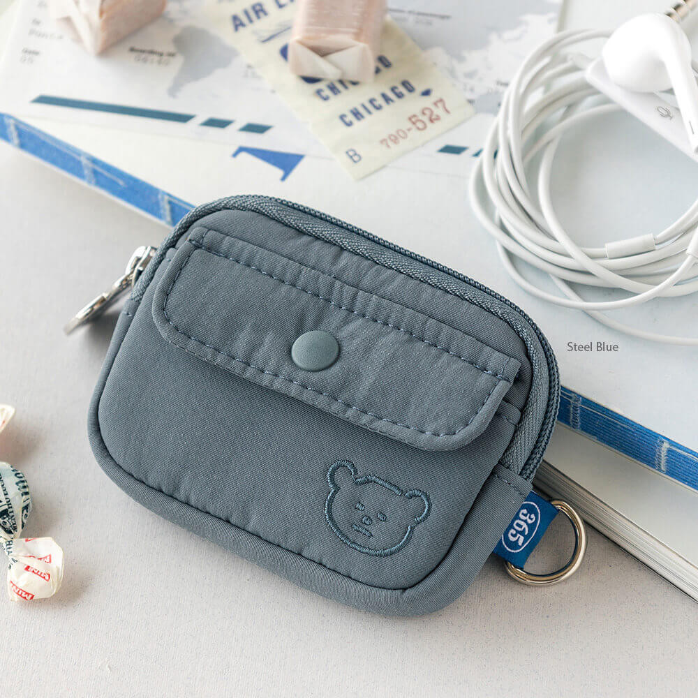 Romane 365 Bear Pocket AirPods Case Bag: Cute & Protective