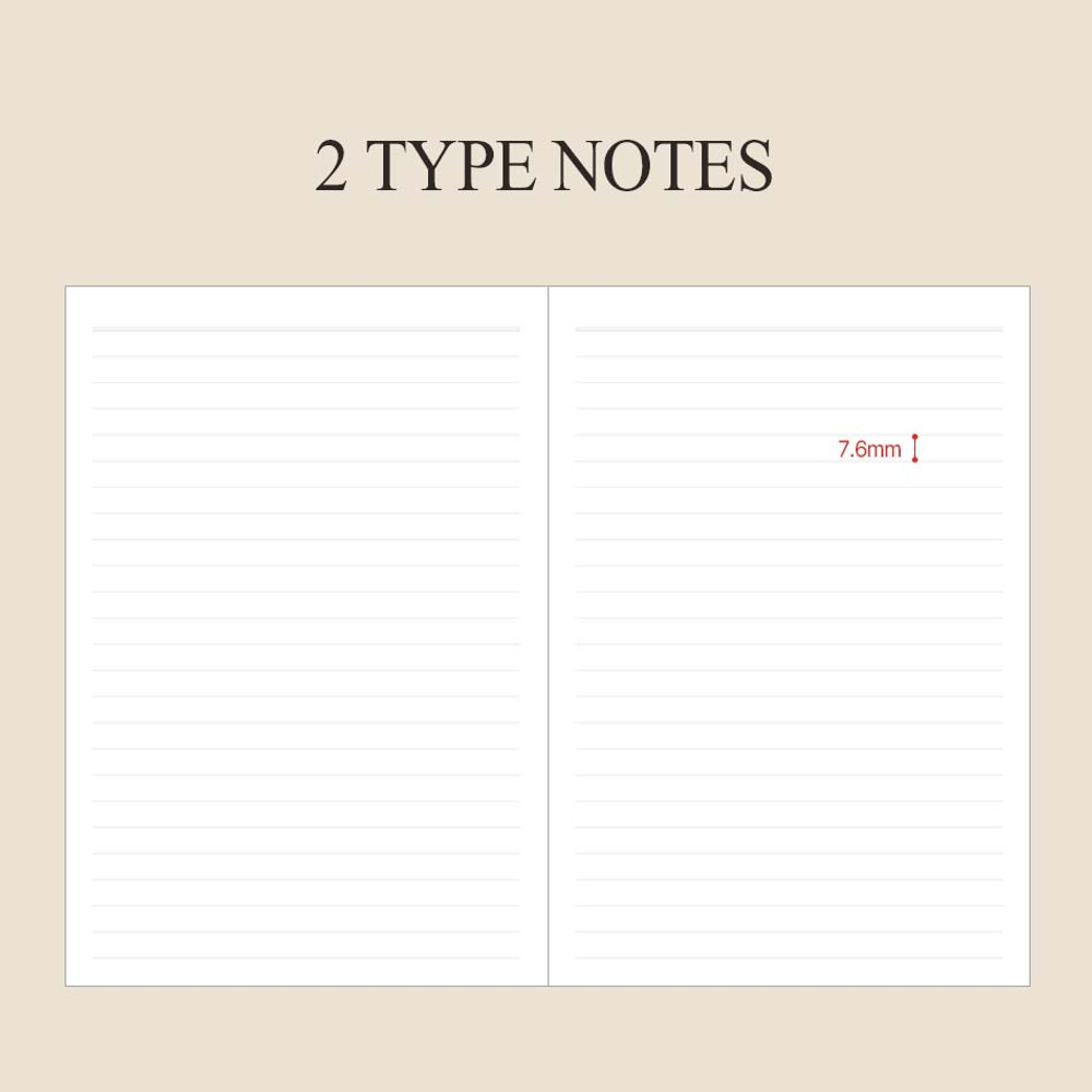 Lined Note - Indigo 2026 Official A5 Dated Weekly Planner Scheduler