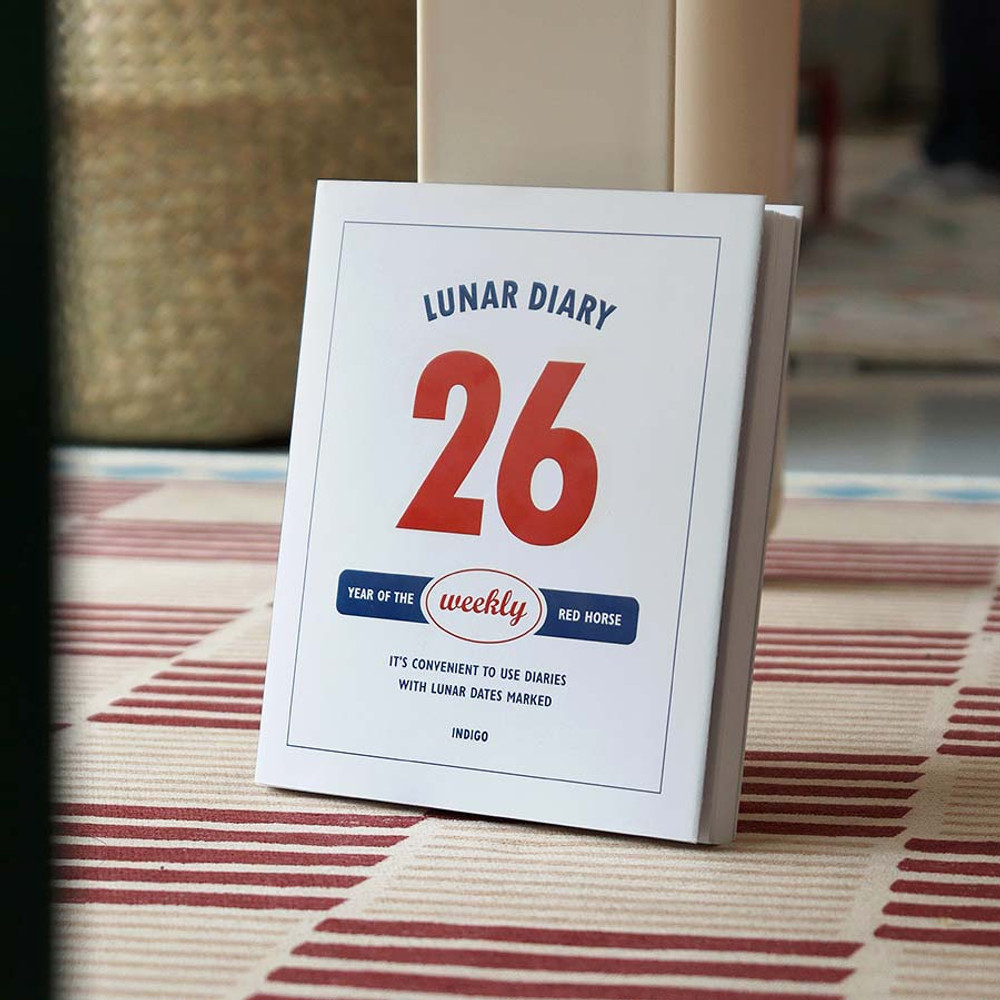 Navy - Indigo 2026 Lunar Dated Weekly Diary
