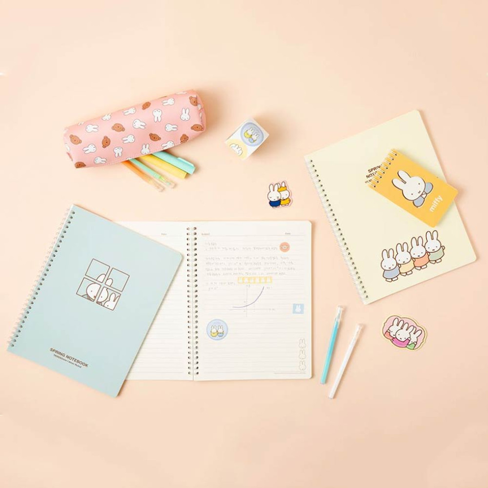 Miffy B5 Wire Binding Lined Notebook