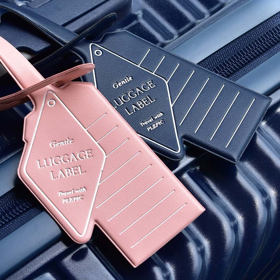 Stylish & Durable: Plepic Gentle Travel Luggage tags