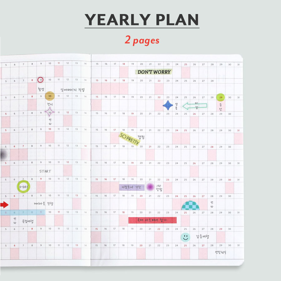 Iconic 2026 Journal Journey Planner - B6 Weekly Dated Diary