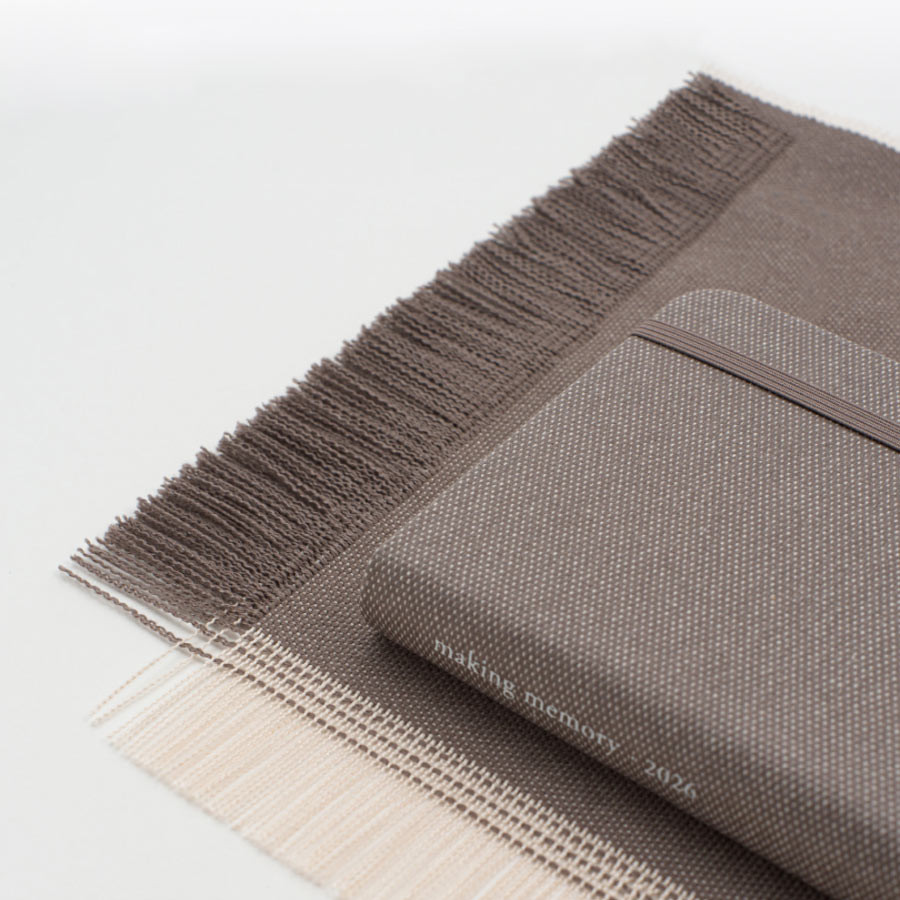 2026 Small Daily Diary: Durable Fabric Cover & Daily Planner