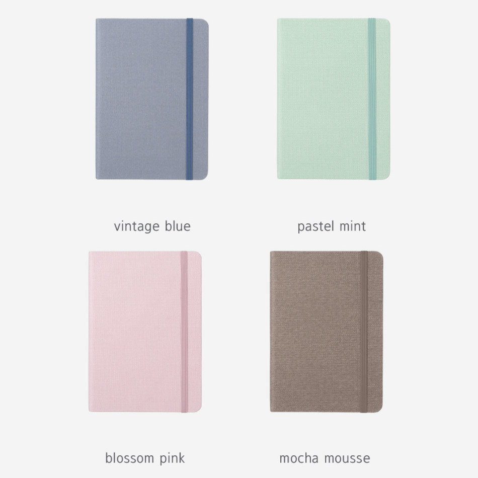 2026 Small Daily Diary: Durable Fabric Cover & Daily Planner