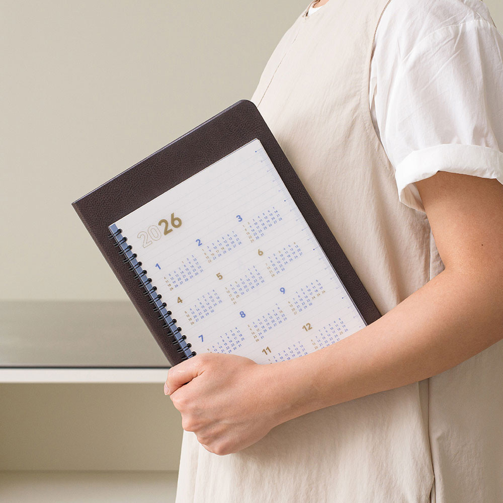 Medium Size - Byfulldesign 2026 Second Medium Dated Monthly Planner