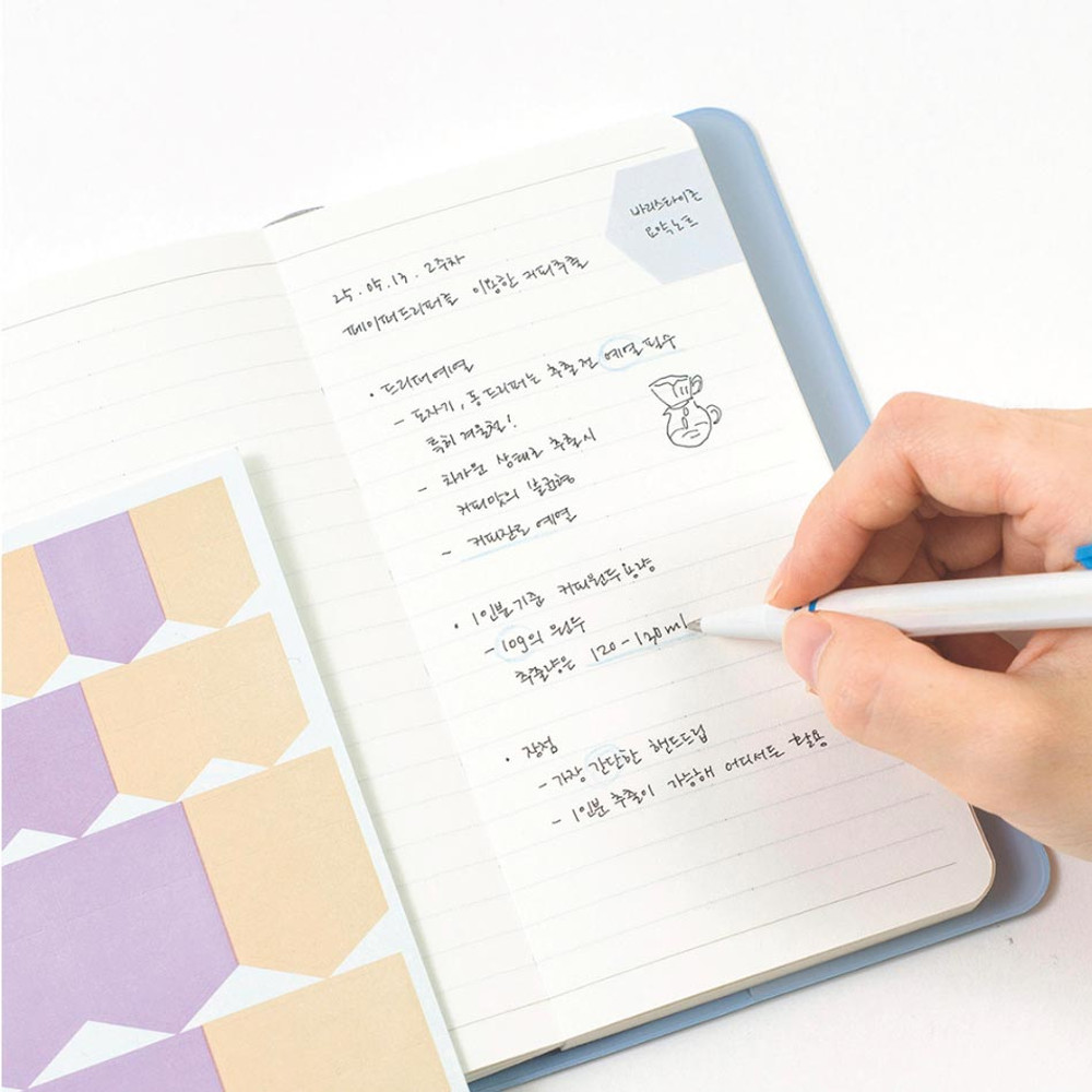 Lined note - 2025 Notable Memory Slim Handy Dated Monthly Planner