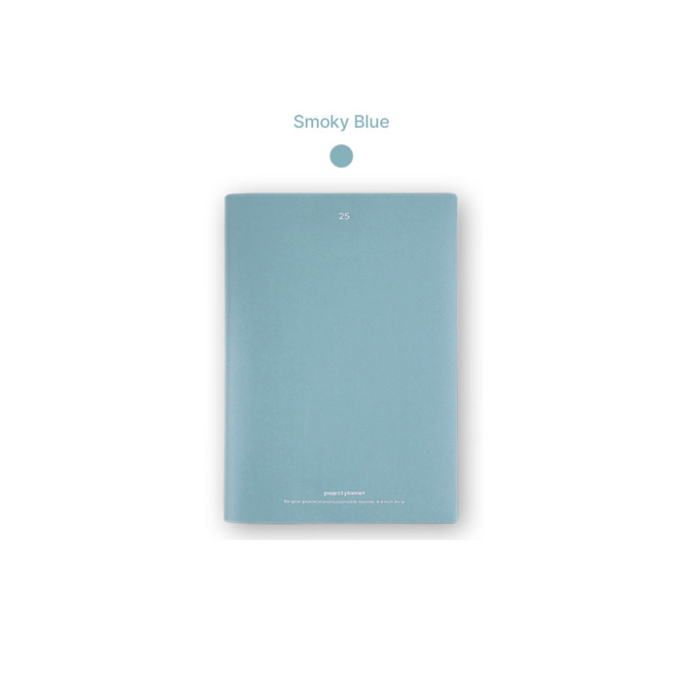 Smoky Blue - Dash and Dot 2025 Work And Week Project Dated Weekly Planner