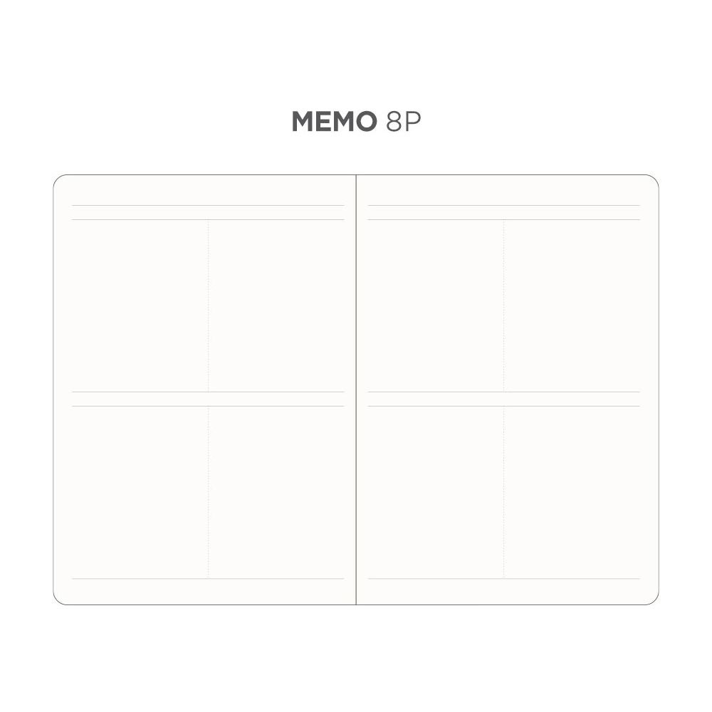 Memo- Be On D 2025 Dot Your Day Dated Weekly Planner