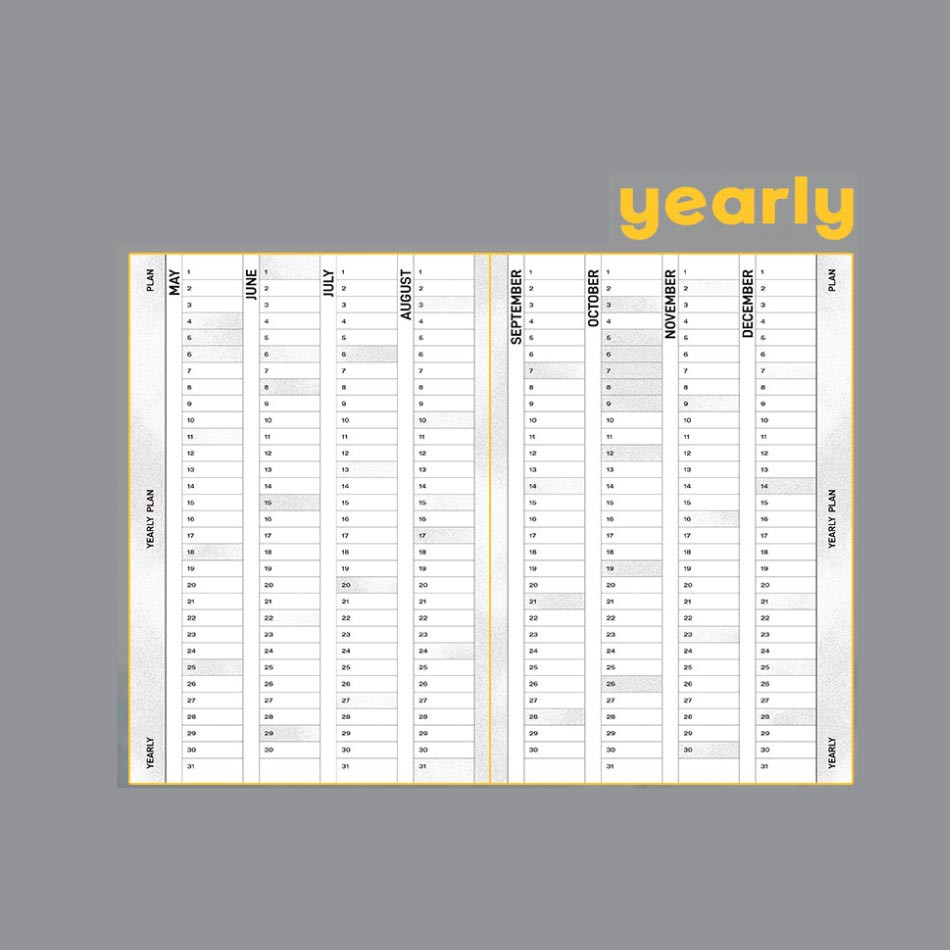 Indocyder 2025 Still Cut 365 Days Dated Daily Planner