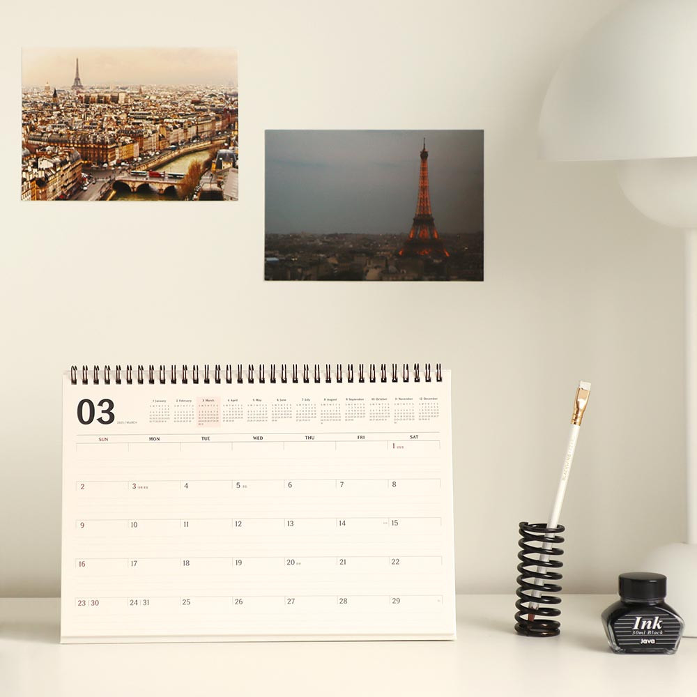 AMAKE 2025 Take Notes Desk Calendar