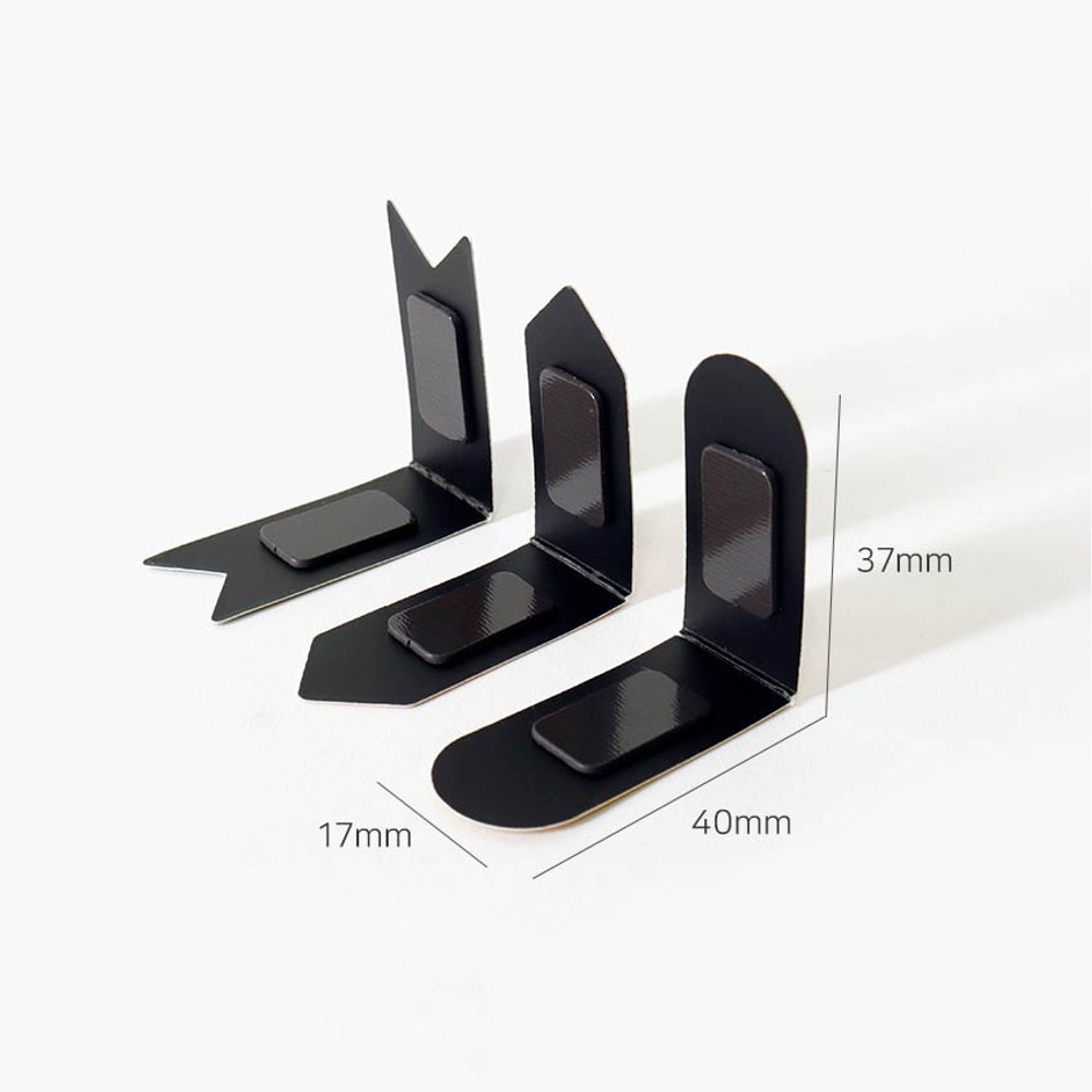 Usage example of Book Friends Literature Vivid Index Magnetic Bookmark Set