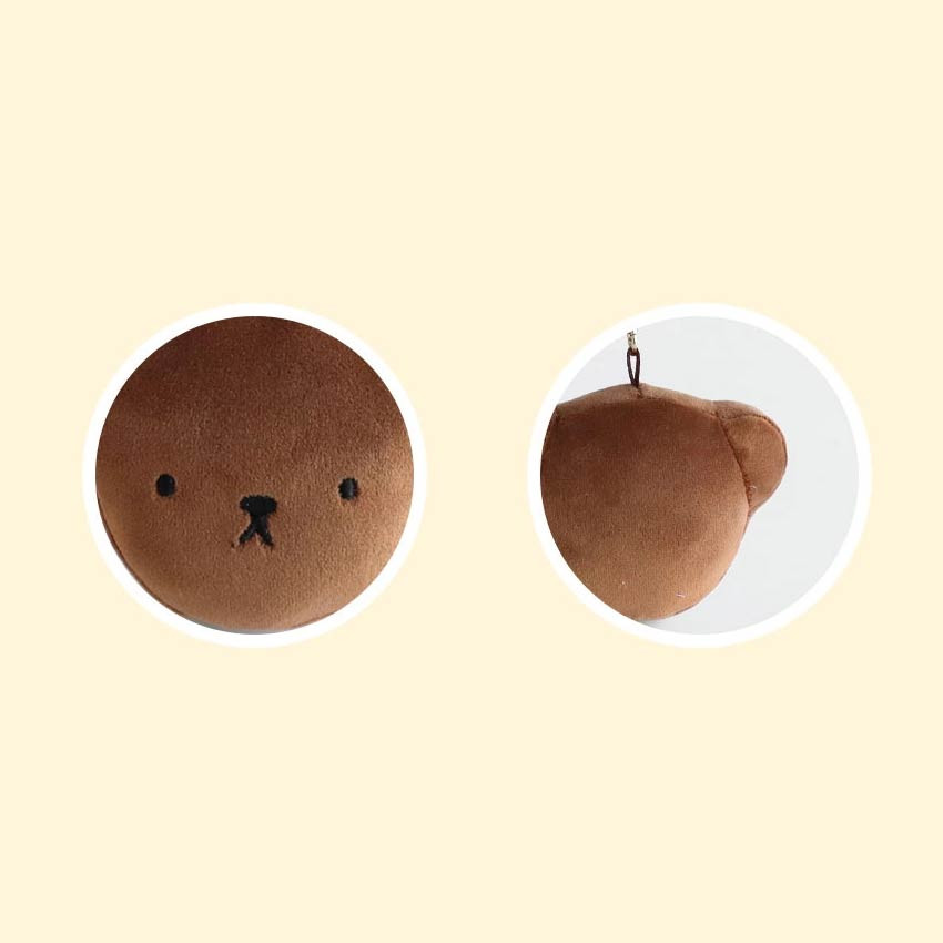 Miffy Boris Face O-Clip Keyring Keychain Korean Stationery