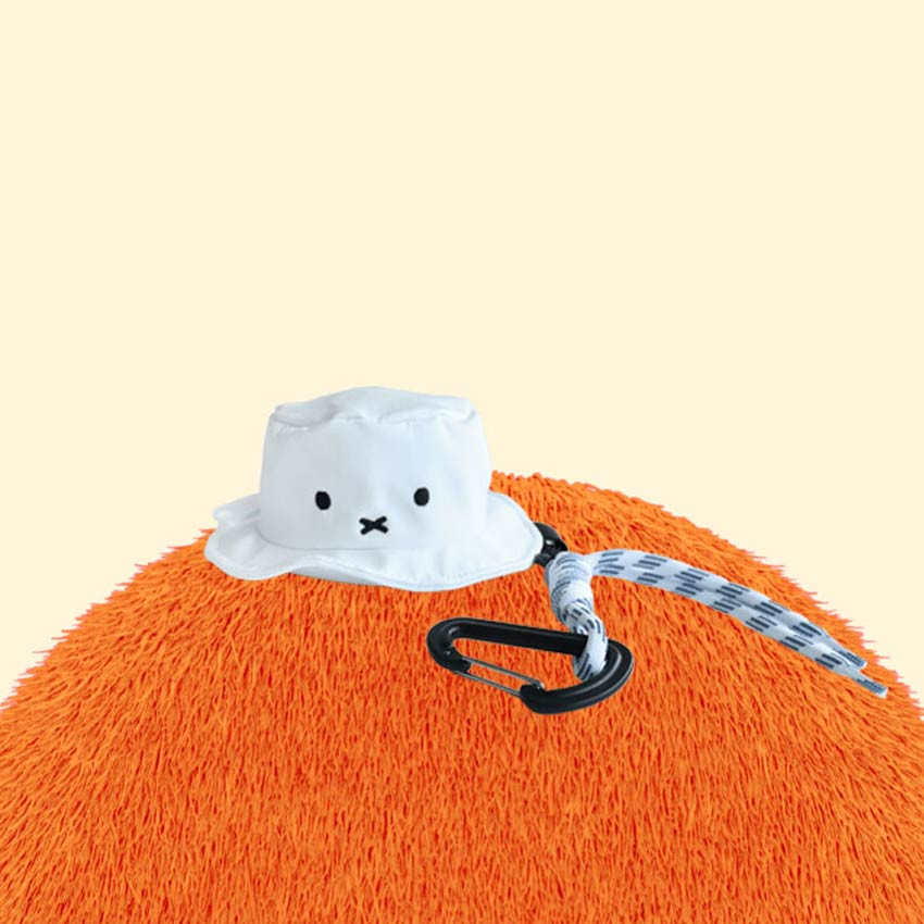 Miffy Small Hat Zipper Pouch with Strap Korean Stationery