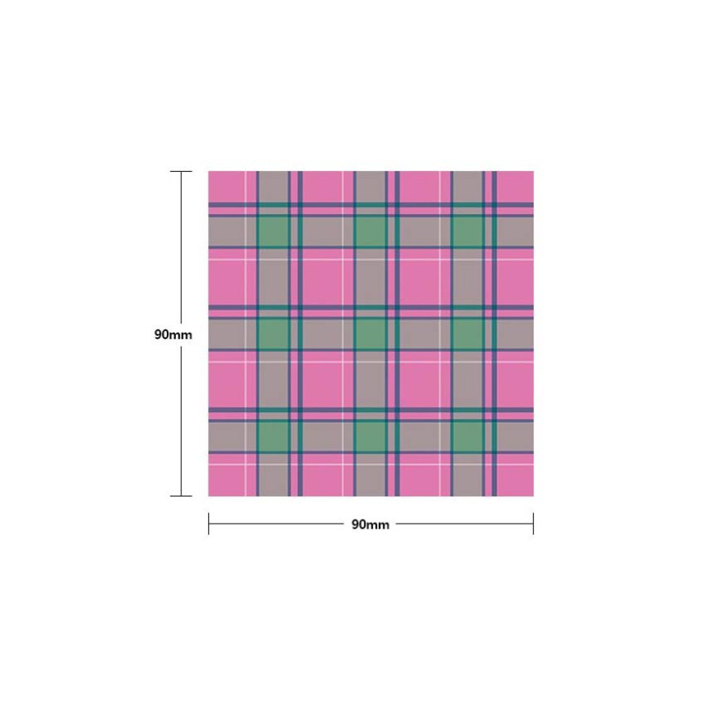 Size - DALPAPER Mix Big Dual Check 16 Memo Notepad Pack