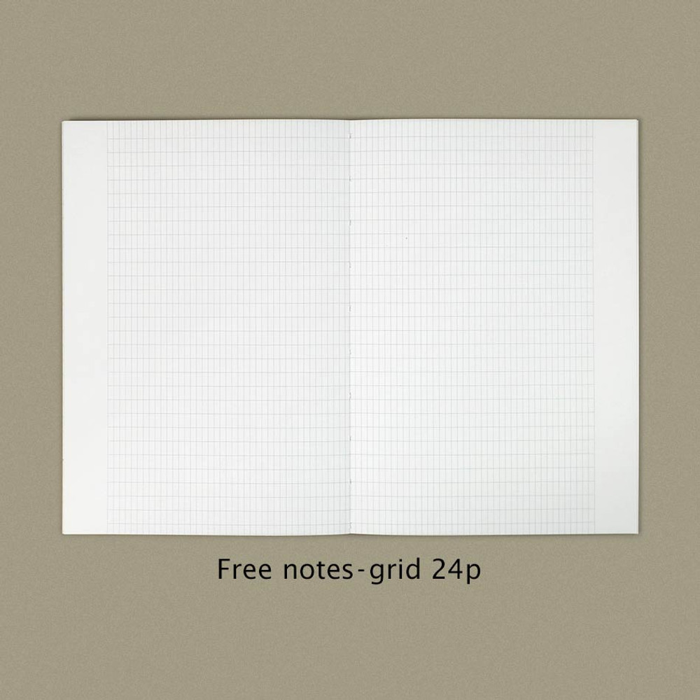 Free Grid Note - Paperian Lists To Live By 3 Row B6 Undated Weekly Planner