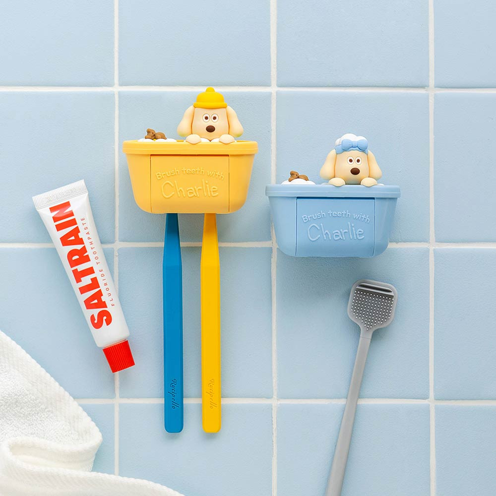 Romane Brunch Brother Charlie Toothbrush Holder Set