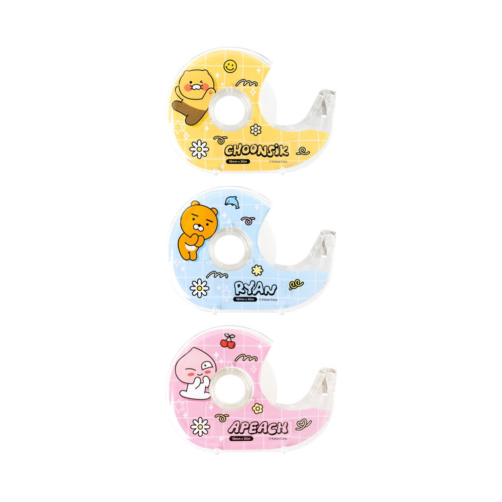 Cute Kakao Friends Say Cheese Tape Dispenser: Desk Organizer