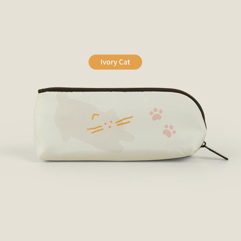 Ivory Cat - All New Frame Three Little Kittens Pencil Case