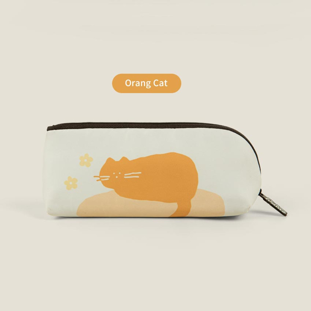 Orange Cat - All New Frame Three Little Kittens Pencil Case