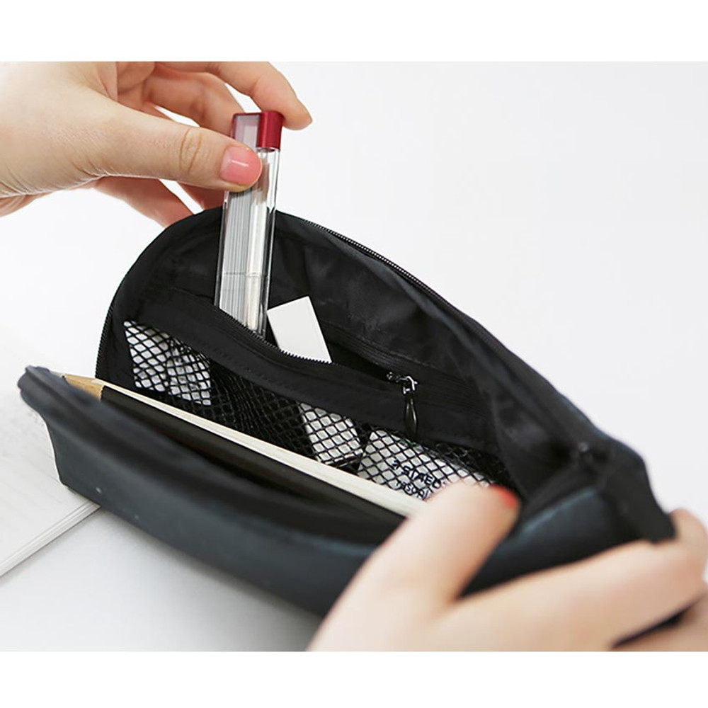 Mesh Pocket - All New Frame Three Little Kittens Pencil Case